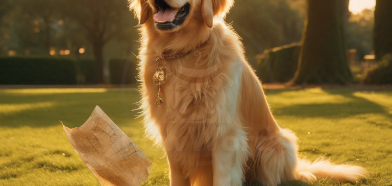 The Golden Retriever’s Treasure: Unleashing Drama and Adventure in Pawsburgh: A Willow PawWord Story