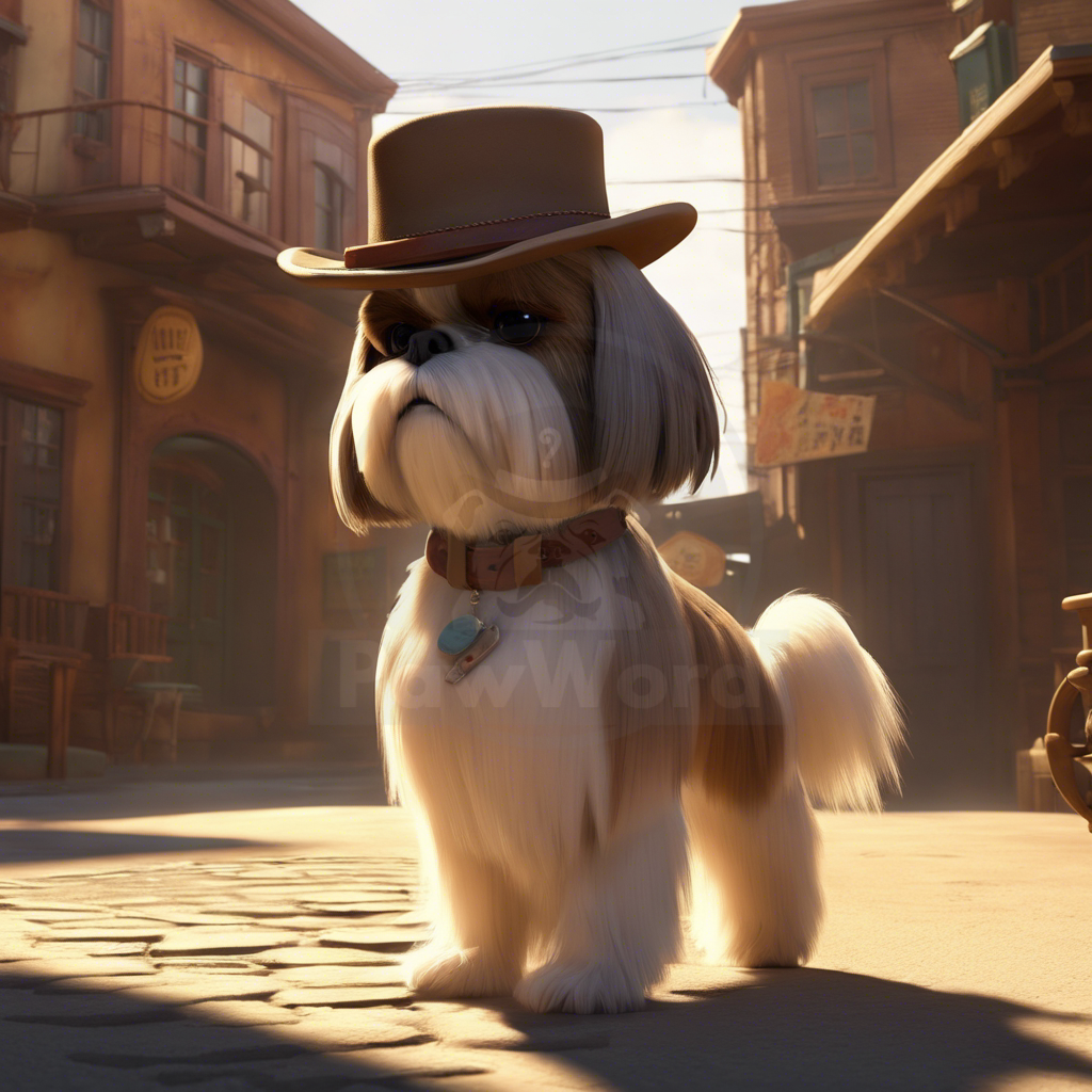 Chicken Crepes and Wild West Capers: The Tale of The Shih Tzu with Grit: A Milo PawWord Story