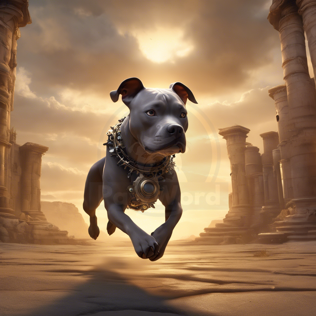 Paws Across Time: The Legendary Adventures of Brutus the Time-Traveling Pitbull: A Brutus PawWord Story