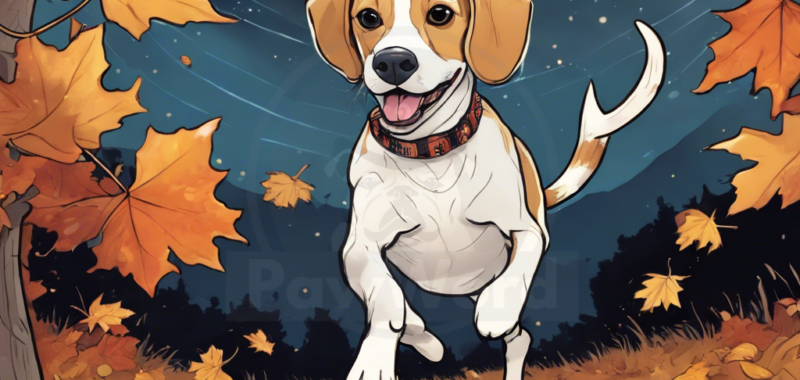 Shimmering Whiskers: A Beagle’s Tale of Ethereal Romance in Spencerville: A Sammy PawWord Story