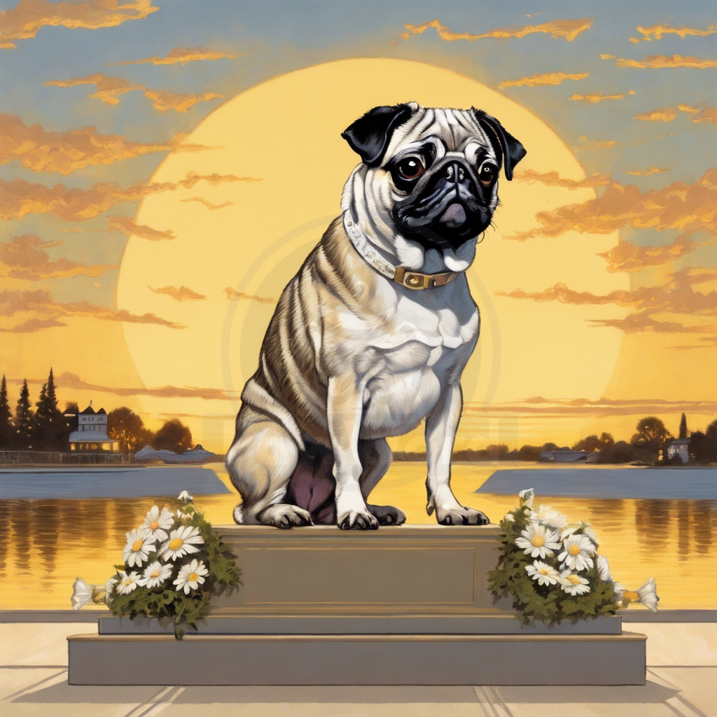 Paws to Majesty: The Crowning of Maggie, the Brindle Pied Pug: A Maggie PawWord Story