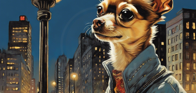 The Wheelin’ Woofers: Pawsburg’s Small but Mighty Bark Brigade: A Chihuahua PawWord Story