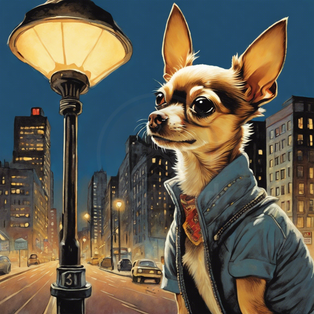 The Wheelin’ Woofers: Pawsburg’s Small but Mighty Bark Brigade: A Chihuahua PawWord Story
