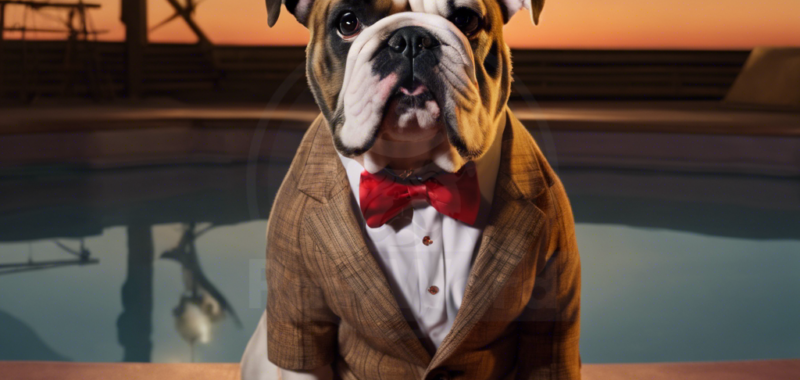 Bulldog Hearts and Golden Collars: A Tale of Canine Love and Loyalty: A Brutus Bulldog PawWord Story