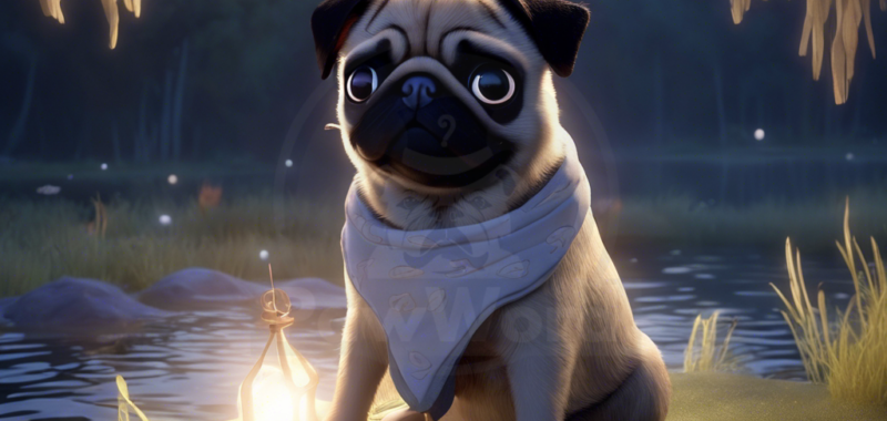 Pawsitively Ephemeral: The Spectral Romance of Eddie the Pug: A Eddie PawWord Story