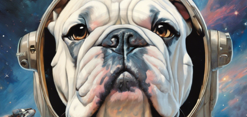 Wagging Across the Stars: The Adventures of Pearl, the Bulldog Extraordinaire: A Pearl PawWord Story