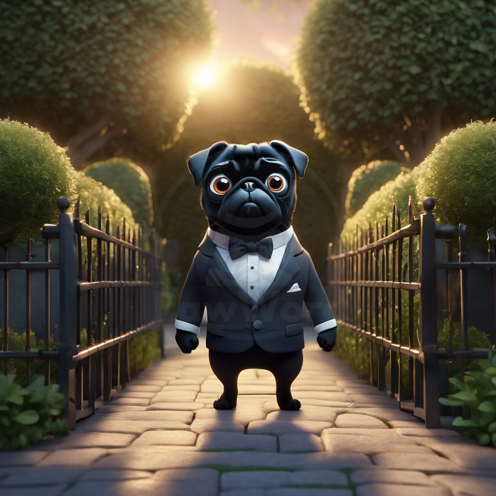 Pawsitively Poot-tastic: The Great Escape of the Ruff-and-Tumble Pug!: A Poot PawWord Story