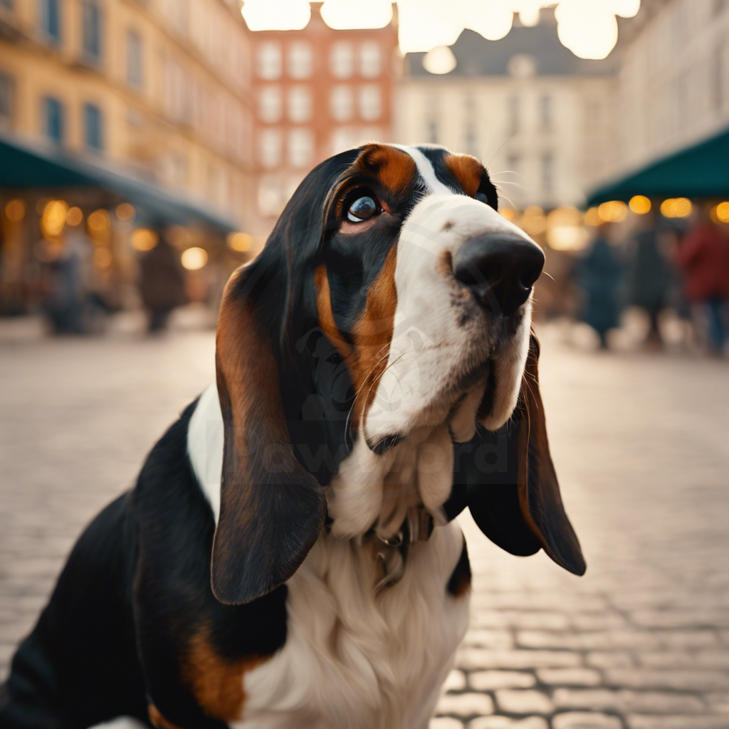 A Peachy Pomeranian Paradox: George the Basset Bites into a Mystery: A George PawWord Story