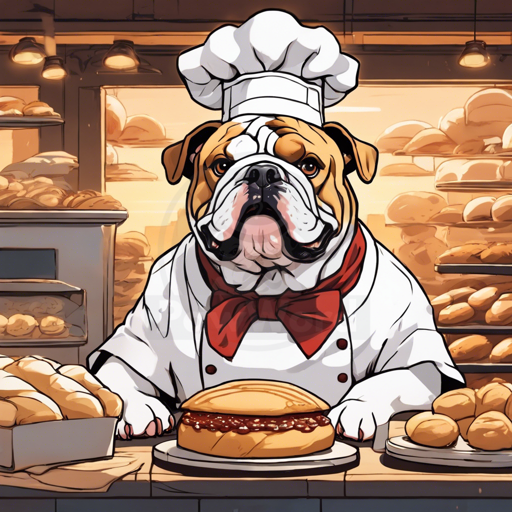 Bulldogs and Baking: Gus’s Canine Journey from Mischievous Pup to Master Confectioner in Spencerville: A Gus PawWord Story