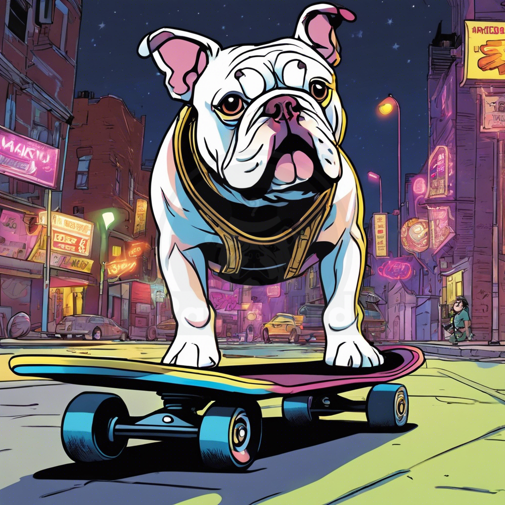 Pawsburgh Nights: The Secret Adventures of Winchester the Skateboarding Bulldog: A Winchester PawWord Story