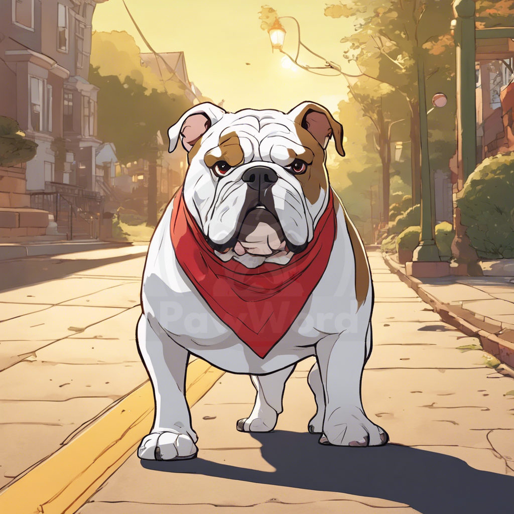 Bulldog of Love: The Ballad of Fenway, Spencerville’s Furry Romeo: A Fenway PawWord Story