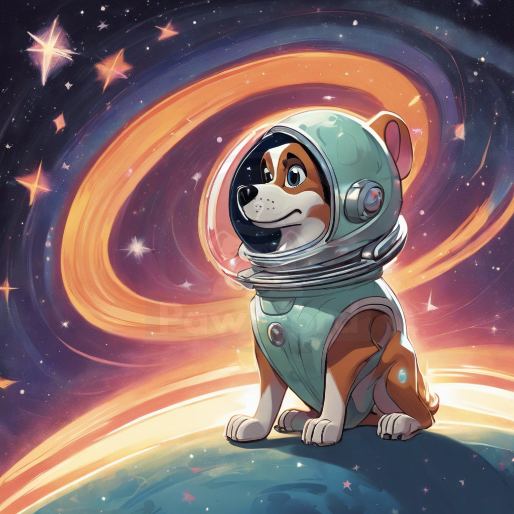 Wagging Through the Cosmos: The Stellar Adventures of the Star-Nosed Voyager: A MF PawWord Story