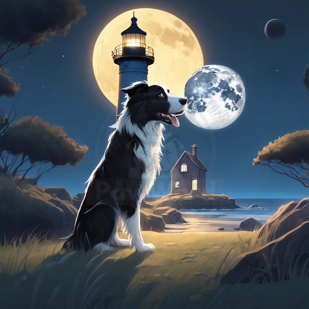 Moonlit Whispers: A Tail of Love and Spectral Delight: A Grim PawWord Story