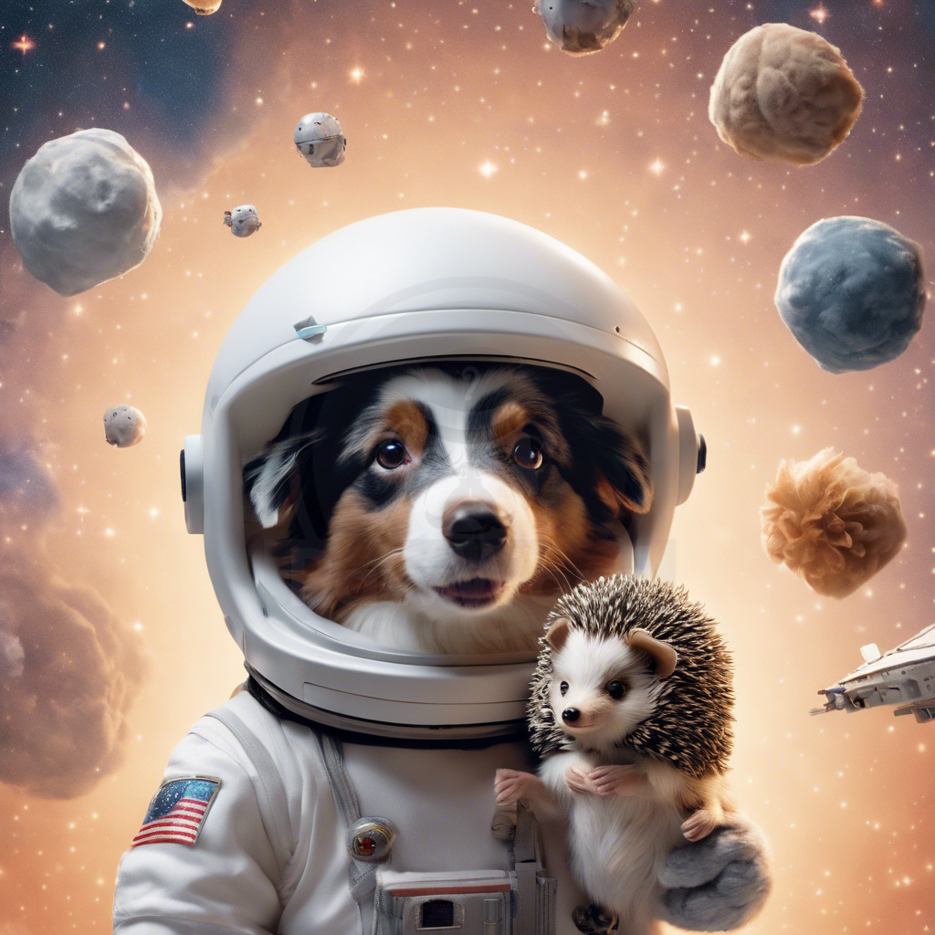 Ruffian in Space: A Tail-Wagging Adventure Across the Cosmos!: A Maizy PawWord Story