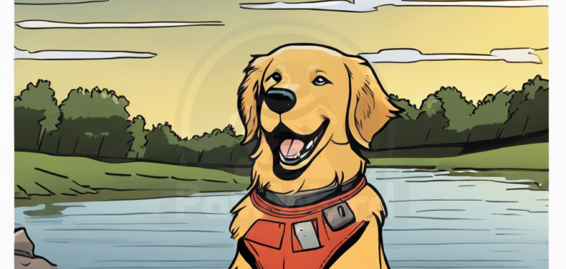 The Golden Retriever Hero: Unleashing Adventure in Spencerville: A Caleb PawWord Story