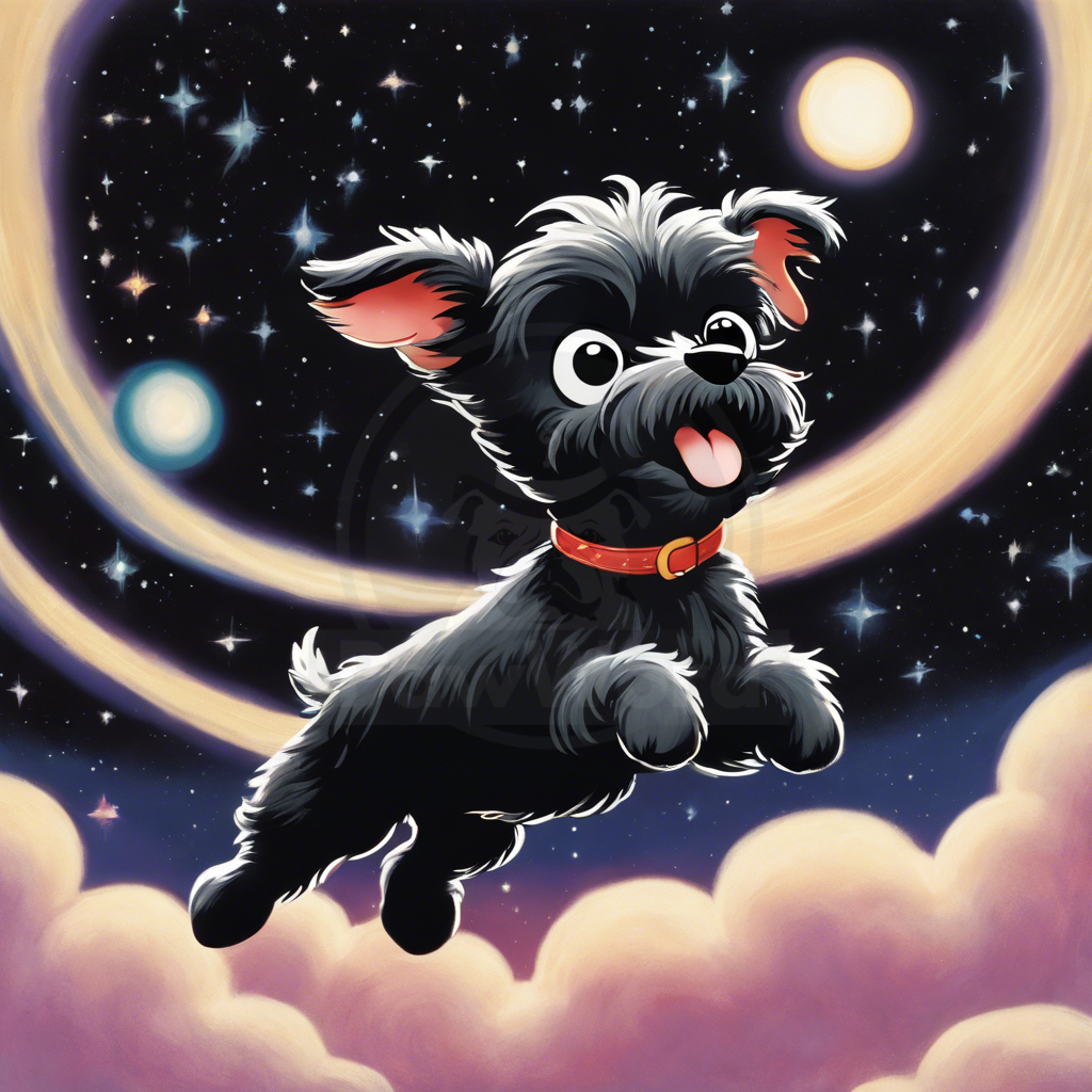 Pawsburg: A Cosmic Tale of the Yorkipoo Who Lassoed a Black Hole: A Shadow PawWord Story