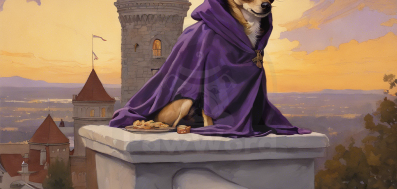 The Majestic Adventures of Queen Baby: A Royal Tale from Corgi Castle: A Baby PawWord Story