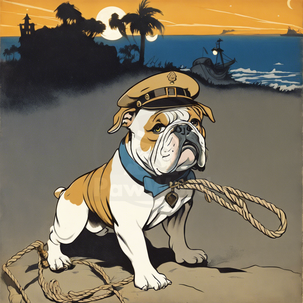 Whispers of the Setter Shore: A Bulldog’s Tale of Intrigue: A Bruiser PawWord Story