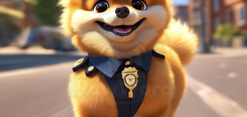 Woof Justice: The Adventures of Waffles – The Fluffy, Furry, and Fearless Pet Police Officer: A Waffles PawWord Story