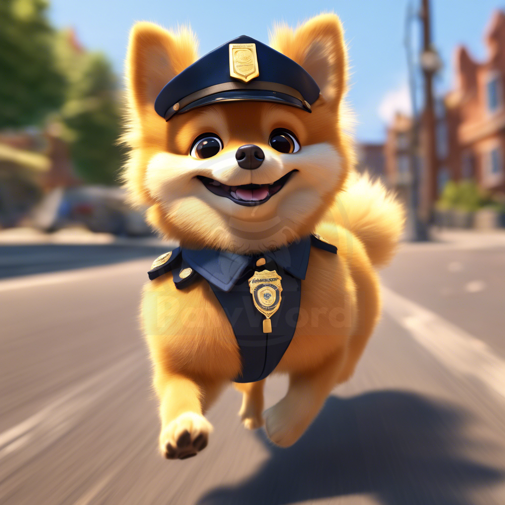 Woof Justice: The Adventures of Waffles – The Fluffy, Furry, and Fearless Pet Police Officer: A Waffles PawWord Story