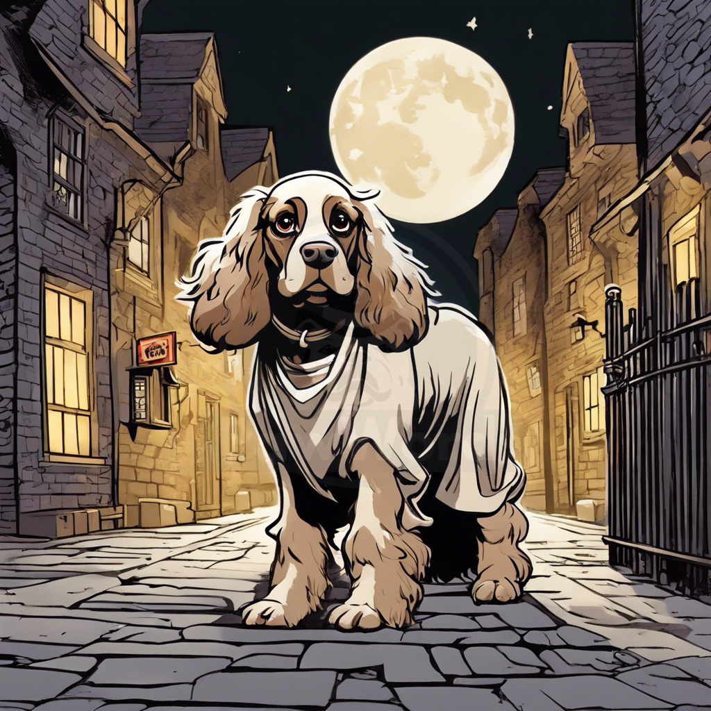 The Pawsburgh Prank: A Spaniel’s Spooktacular Misadventure: A Bridget PawWord Story