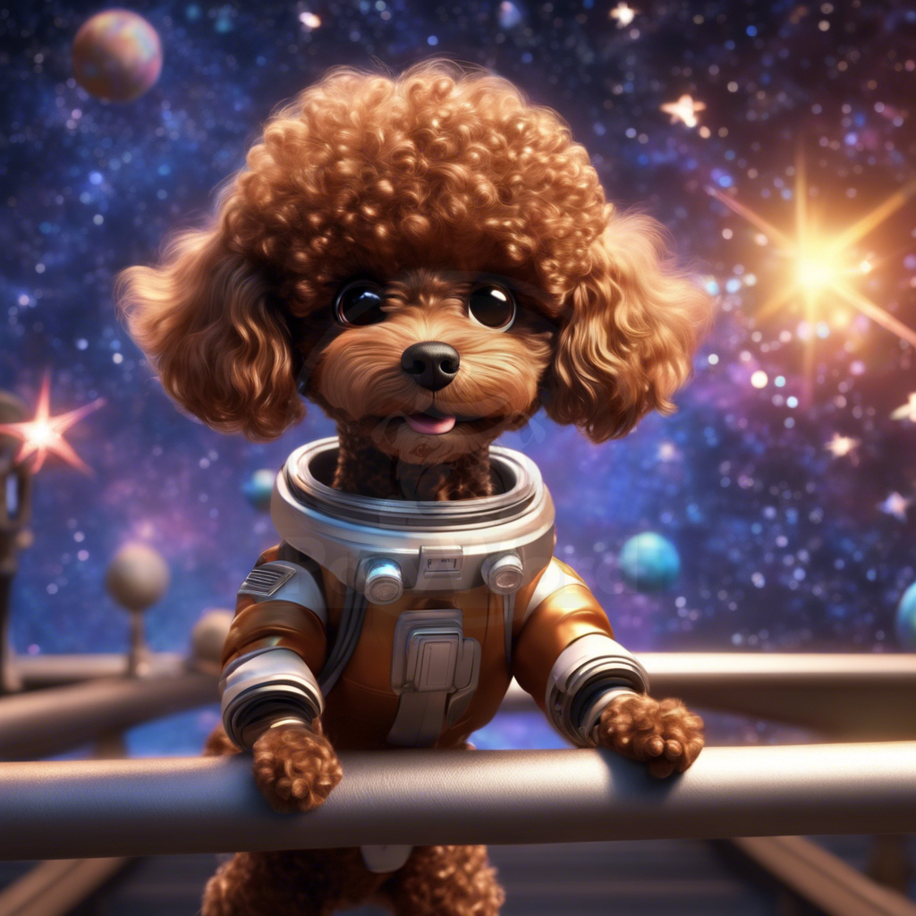 Guardogs of the Galaxy: A Poodle’s Cosmic Canine Adventure: A Maya PawWord Story