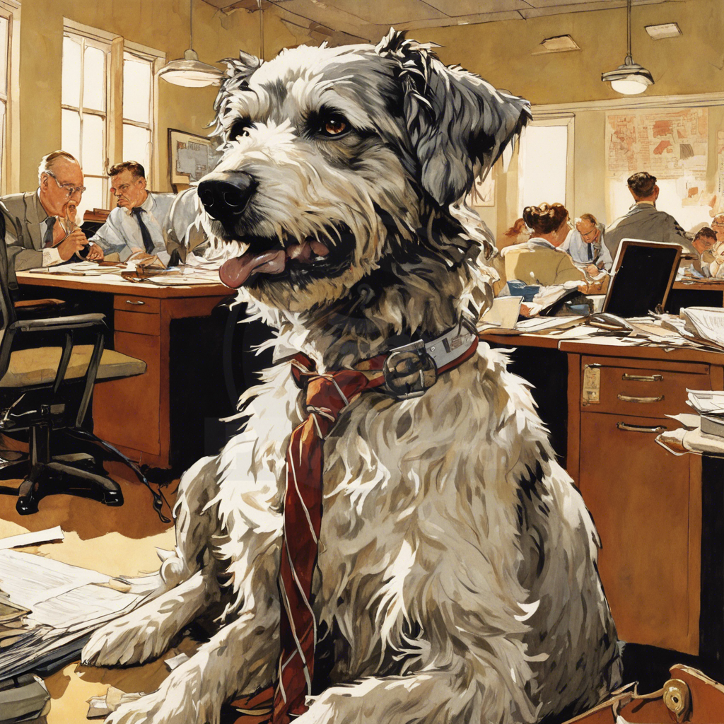 Dogs, Waffles, and Office Chaos: A Tangled Tale from Pawsburgh: A Rocky PawWord Story