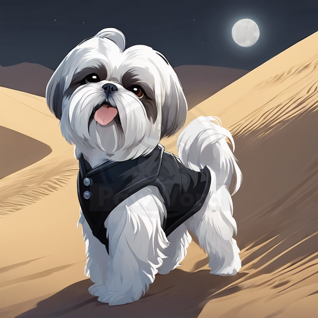 Under the Moon’s Gaze: The Daring Escapades of Winston the Doggy Espionage Extraordinaire in Pawsburg: A Winston PawWord Story