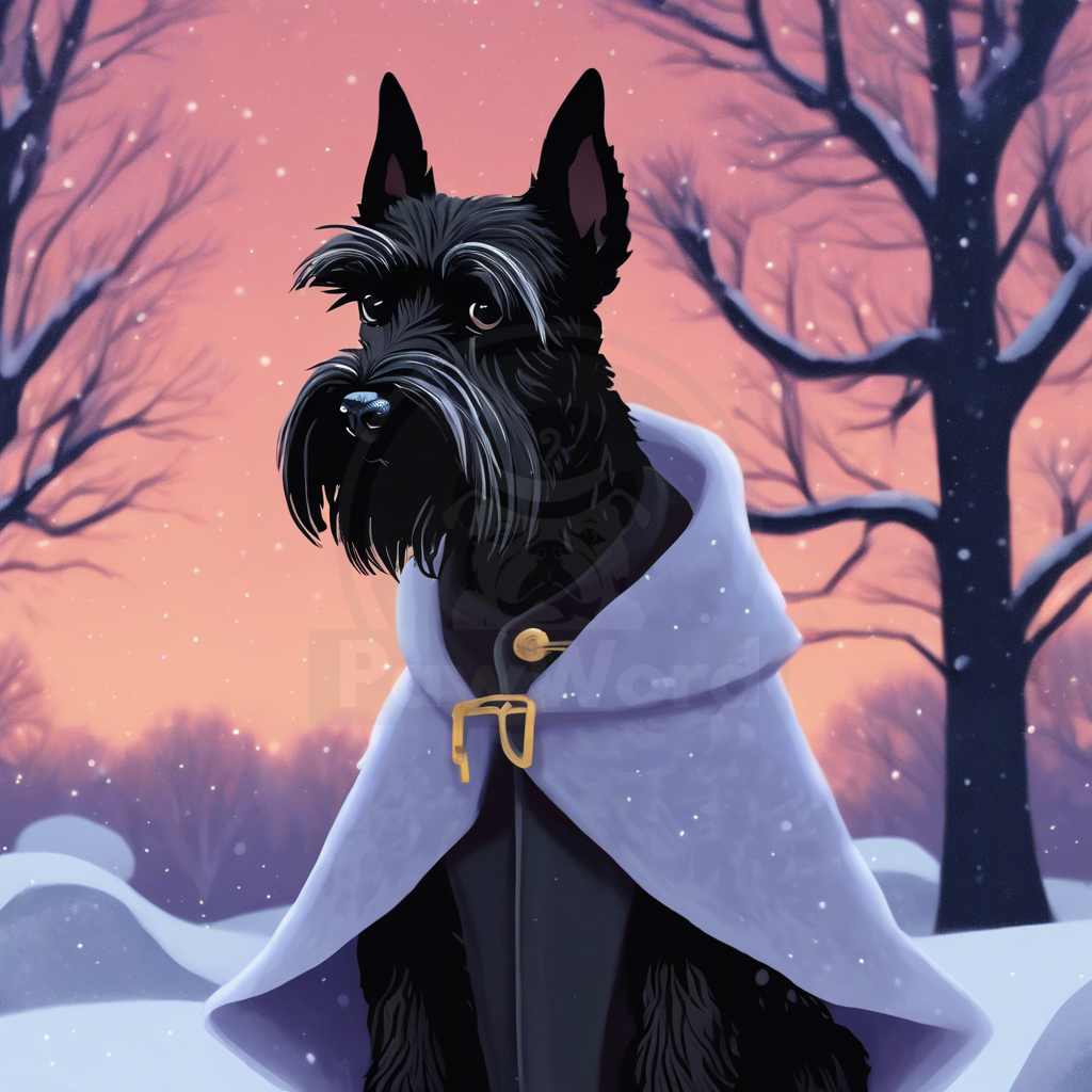 Pawsteps in the Snow: A Schnauzer’s Tale of Adventure and Whiskery Wonders: A Pepper PawWord Story