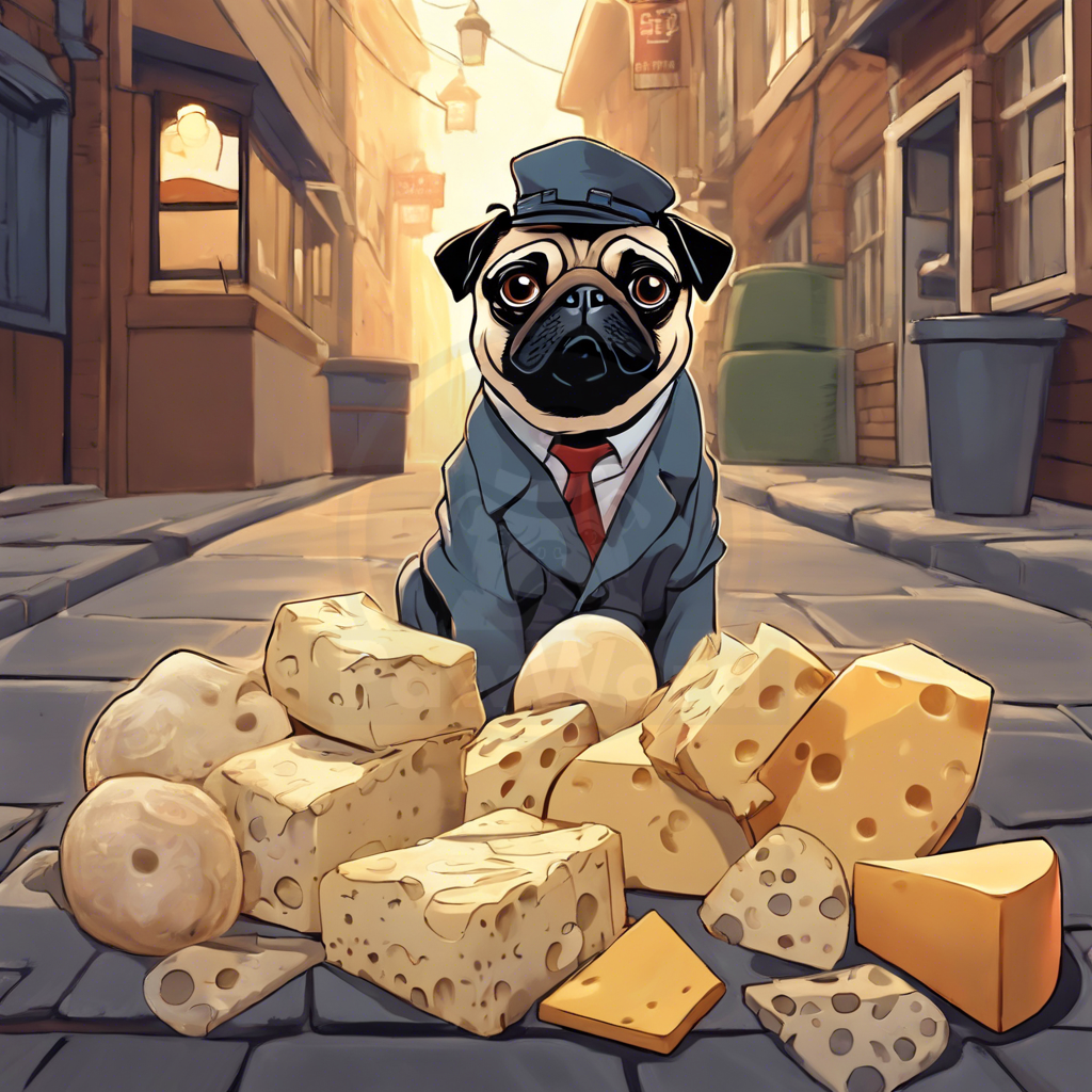 Cheese Quest in Pawsburgh: A Pug’s Tale of Mysteries and Mischief: A Marley PawWord Story