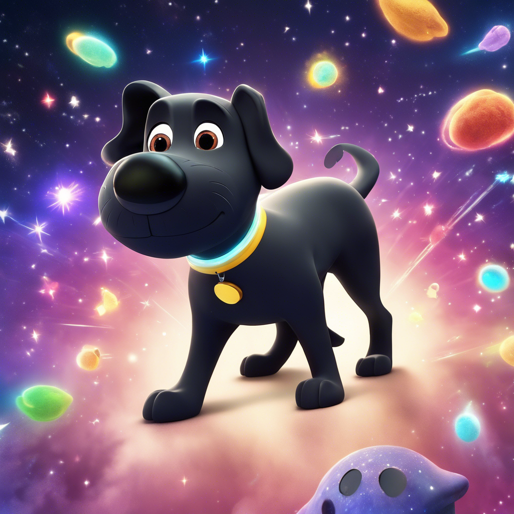 Beggin’ Comets and Cosmic Collars: A Day in the Life of Barclay the Galactic Pup: A Barcley PawWord Story