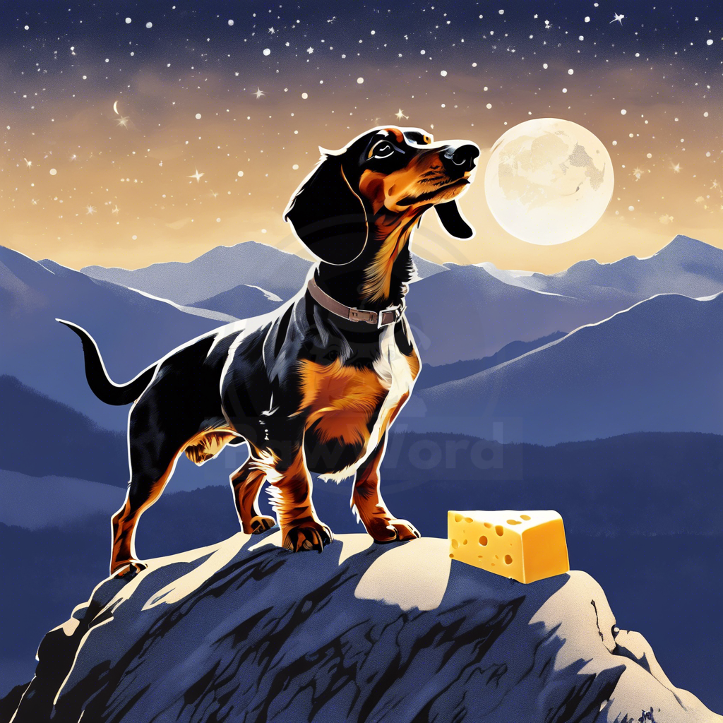 Cheese and Fidelity: A Canine’s Odyssey through Pawsburg: A Peanut PawWord Story