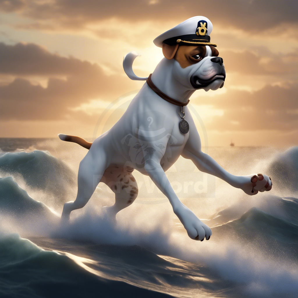 Cooper’s Canine Capers: Tails of Triumph and Wet Adventures at Sea: A Cooper PawWord Story