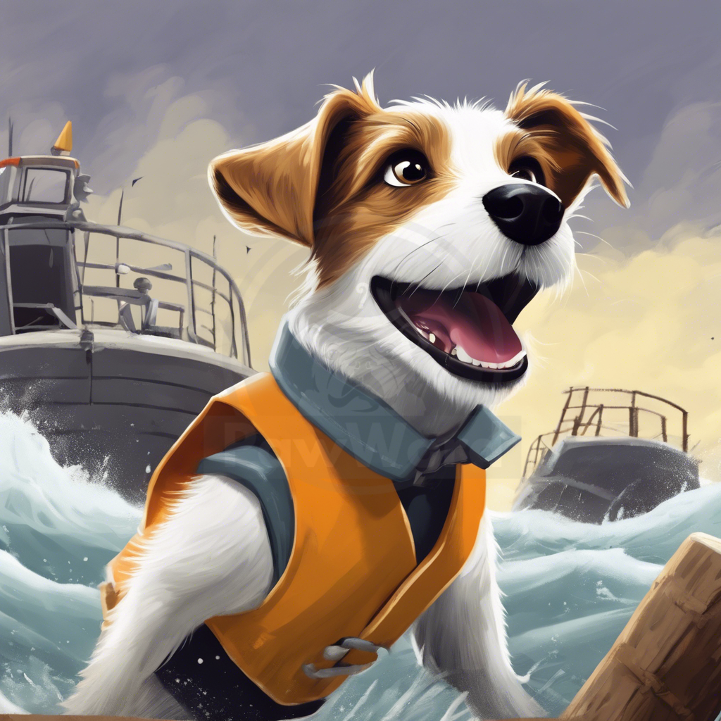 A Swell of Canine Courage: The Great Flood of Pawsburgh: A Louie PawWord Story