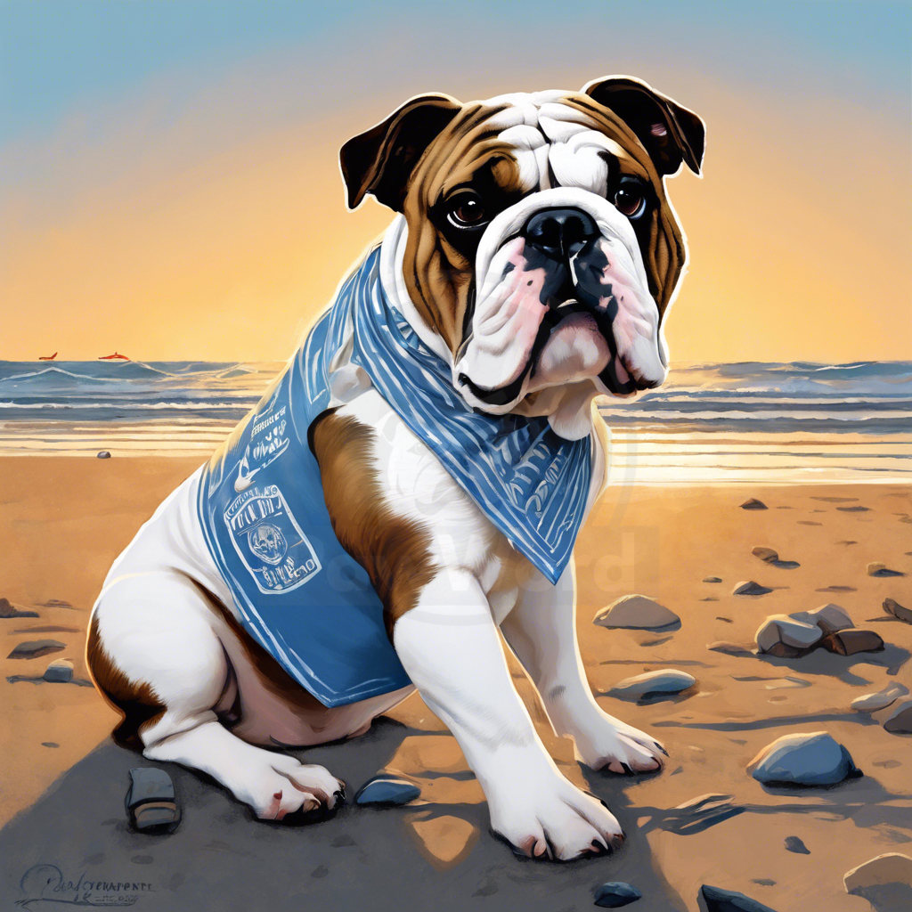 Burgers, Beaches, and Bulldog Dreams: A Spencerville Road Trip Tale: A Stella PawWord Story