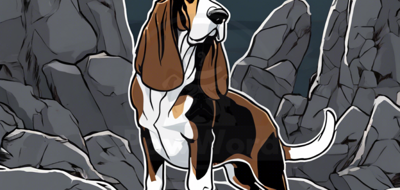 George the Basset Hound: An Adventure in Spencerville: A George PawWord Story