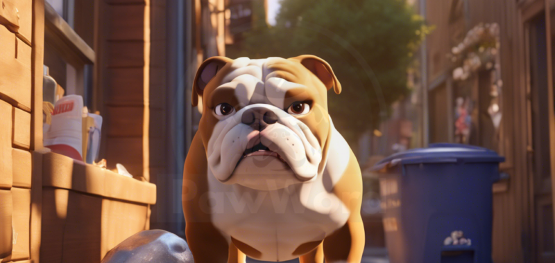 Trash Can Triumphs: The Epic Misadventures of Iggy the Bulldog: A Iggy PawWord Story