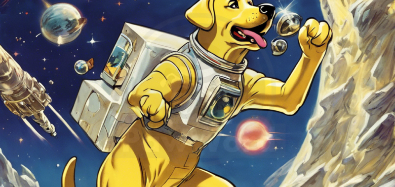 Galactic Tails: The Cosmic Canine Chronicles of Ace the Yellow Labrador: A Ace PawWord Story