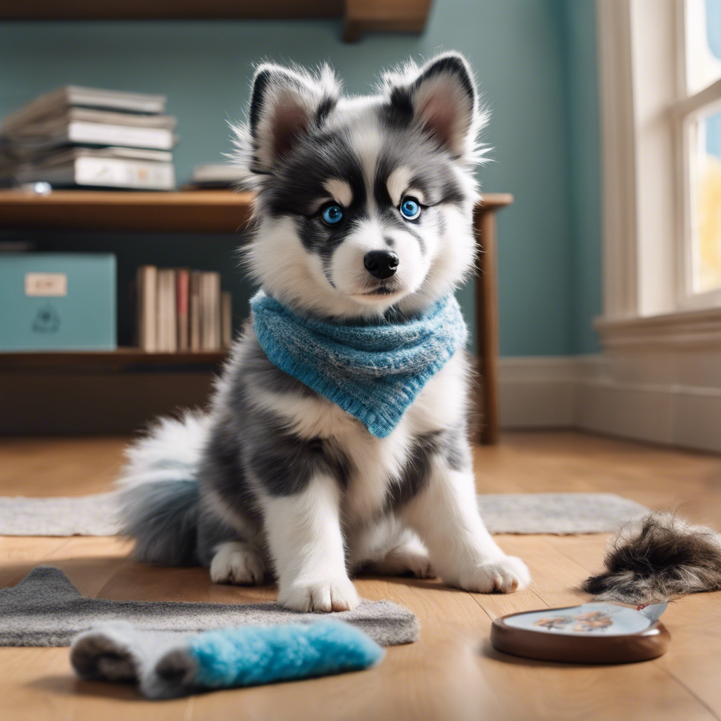 **Title: “Pawsburg Office: The Sock Thief Chronicles of Willow the Pomsky”** – Willow PawWord Story