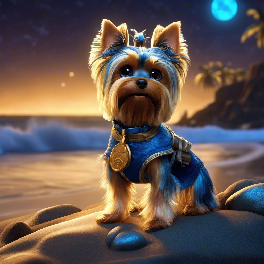 **Midnight Paws: The Enchanted Adventures of Sebastain the Yorkie** – Sebastain PawWord Story