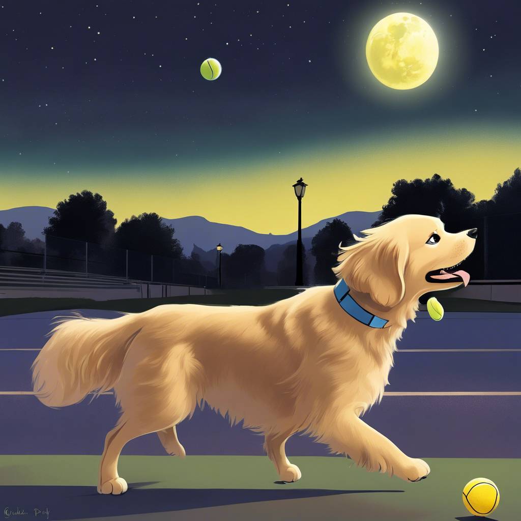 **Moonlit Fetch Off: Charlie’s Nocturnal Adventure** – Charlie PawWord Story