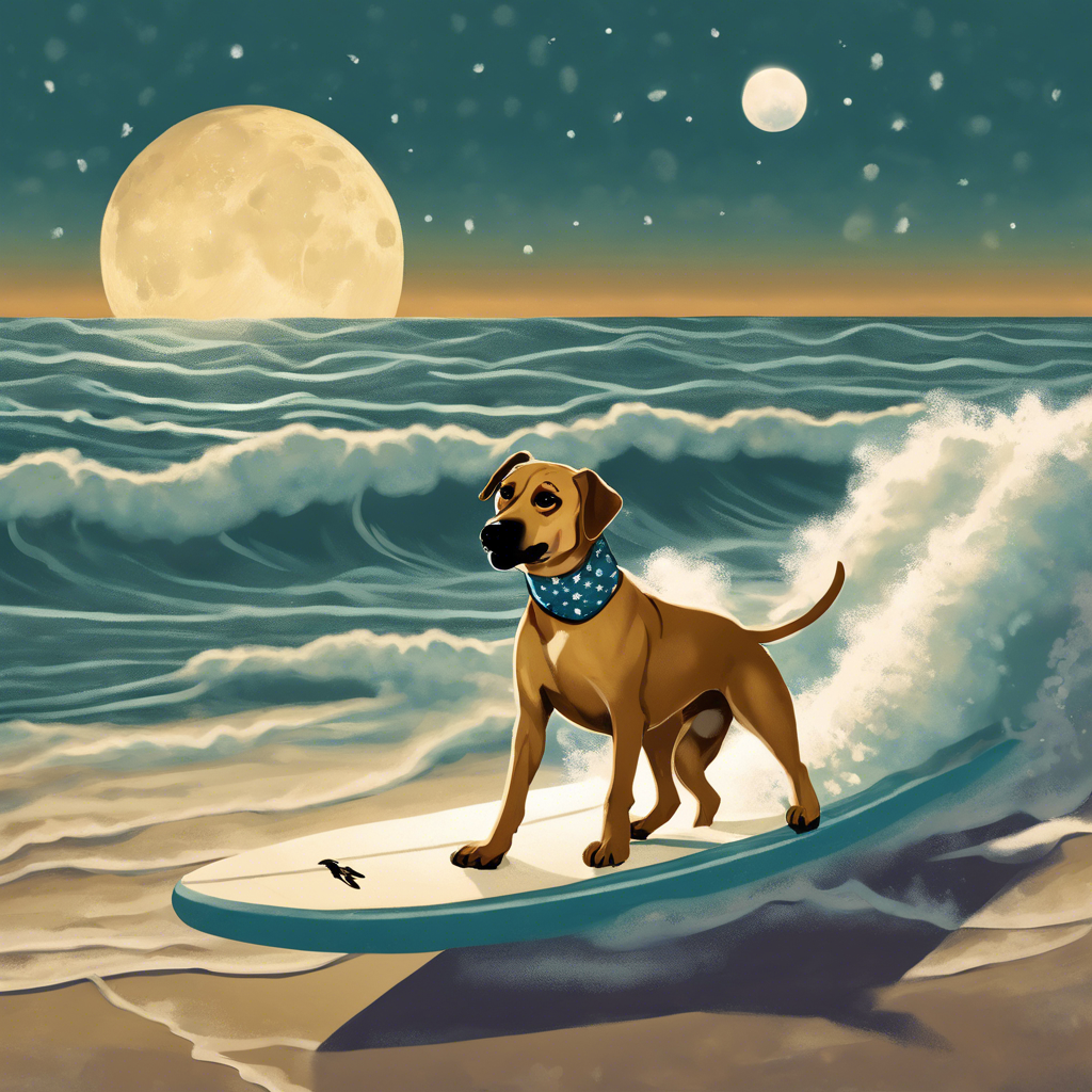 **Lucky’s Moonlit Trails: Tales from Pawsburg** – Lucky PawWord Story