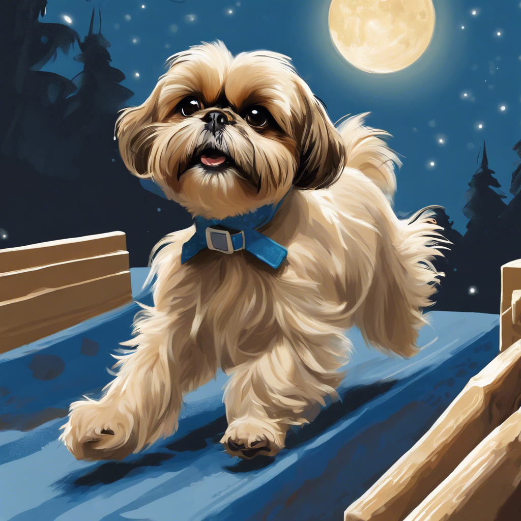 “Under the Moonlit Paws: Milo’s Enchanted Evening” – Milo PawWord Story