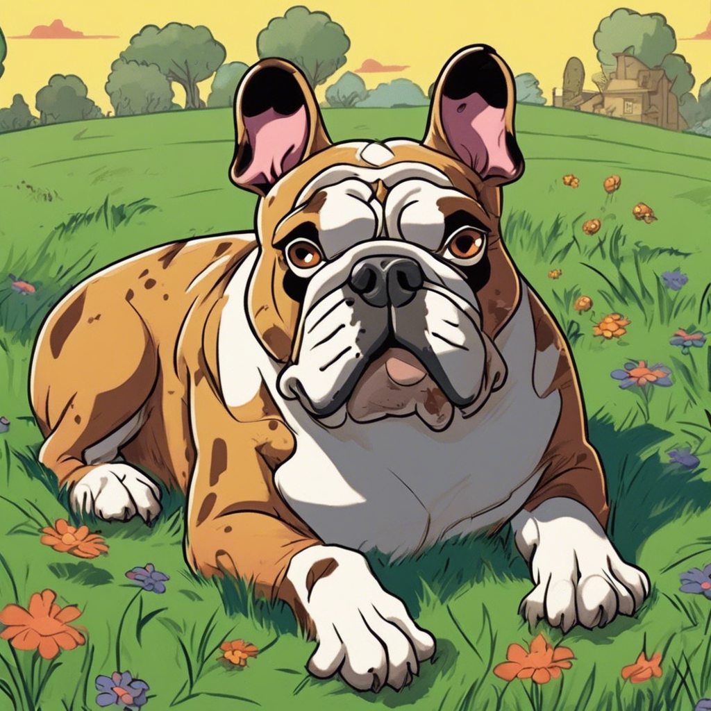 “The Sunbathing Bulldog Chronicles: Canine Zombies of Spencerville” – Russell PawWord Story