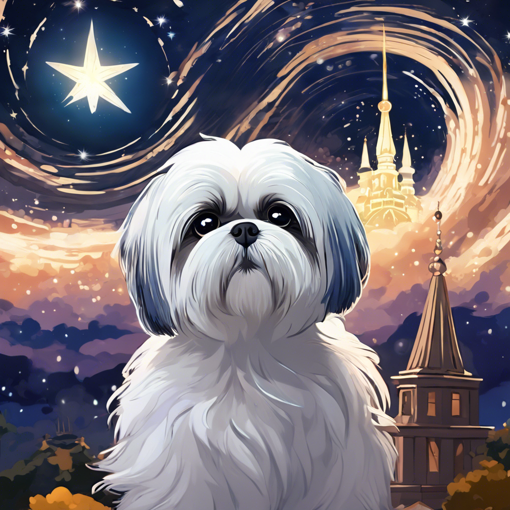 Paws, Stars, and Whimsical Escapades: Winston’s Night in Pawsburg – Winston PawWord Story