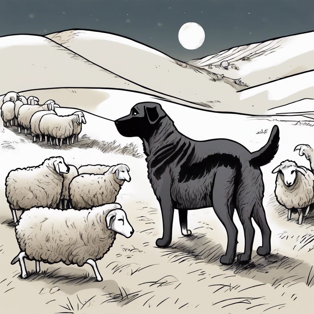 “The Unlikely Trials of Berk the Bounding Sheepdog” – Berk PawWord Story