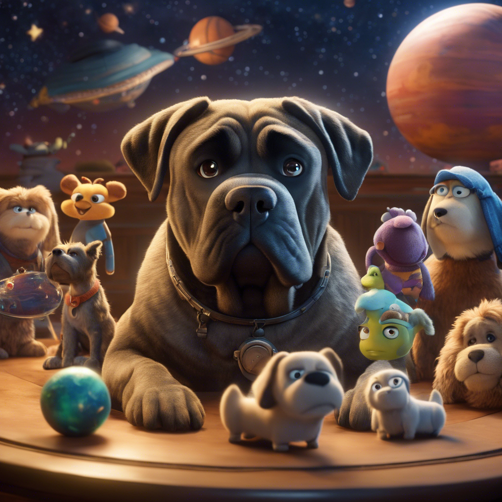 “Cosmic Cuddles: The Intergalactic Antics of Duece the Mastiff” – Duece PawWord Story