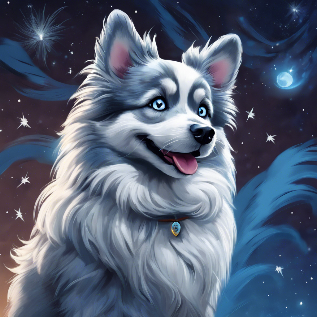 Pawsburg Nocturne: A Pomsky’s Tale of Tails and Twilight – Willow PawWord Story